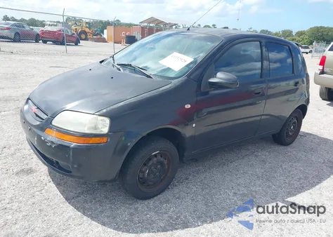2007 Chevrolet Aveo 5 Ls из США, поврежденный, VIN KL1TD66637B719426